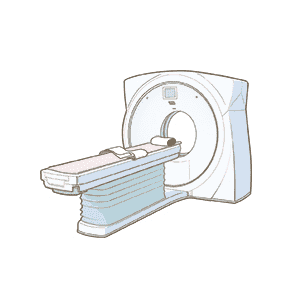 CT,MRI検査機器のイラスト