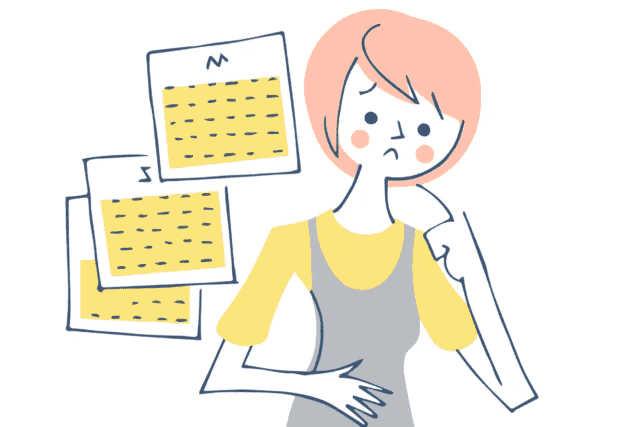 女性のイラスト