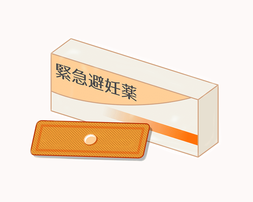 緊急避妊薬のイラスト